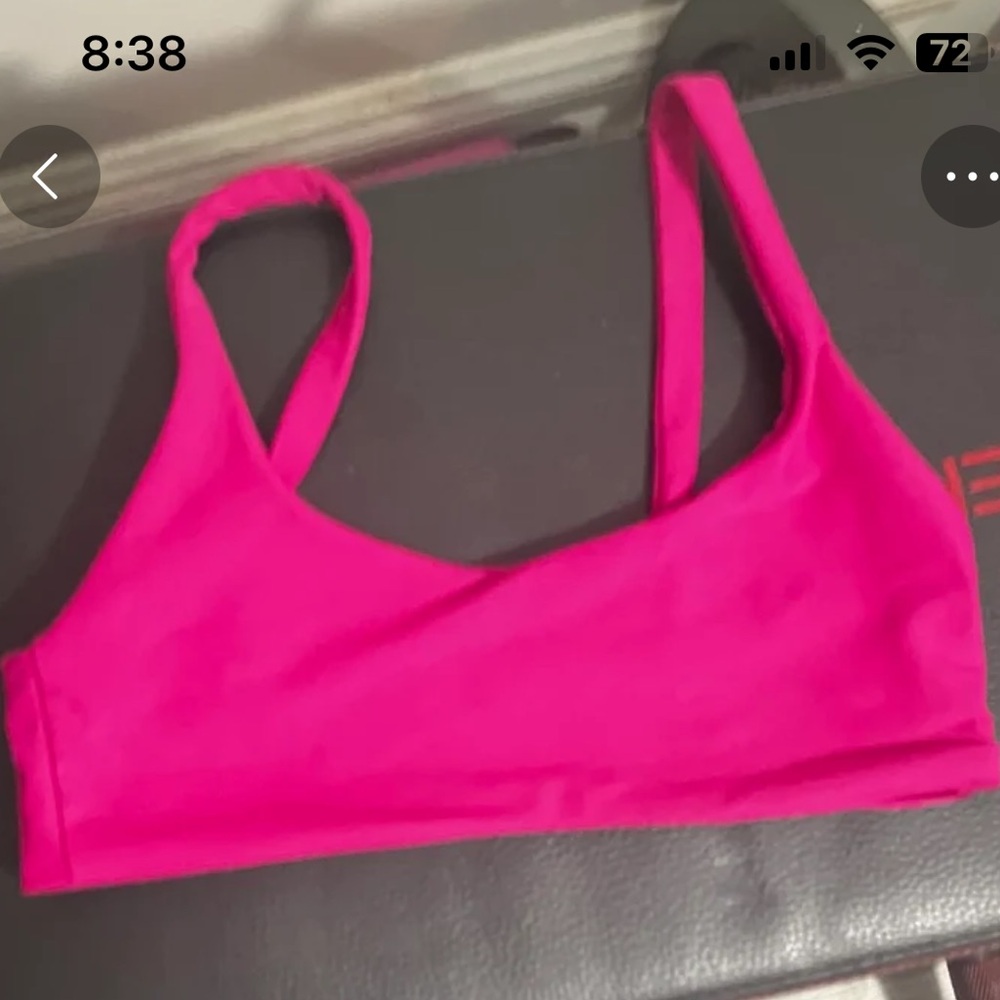Skatie fuchsia bikini top XS